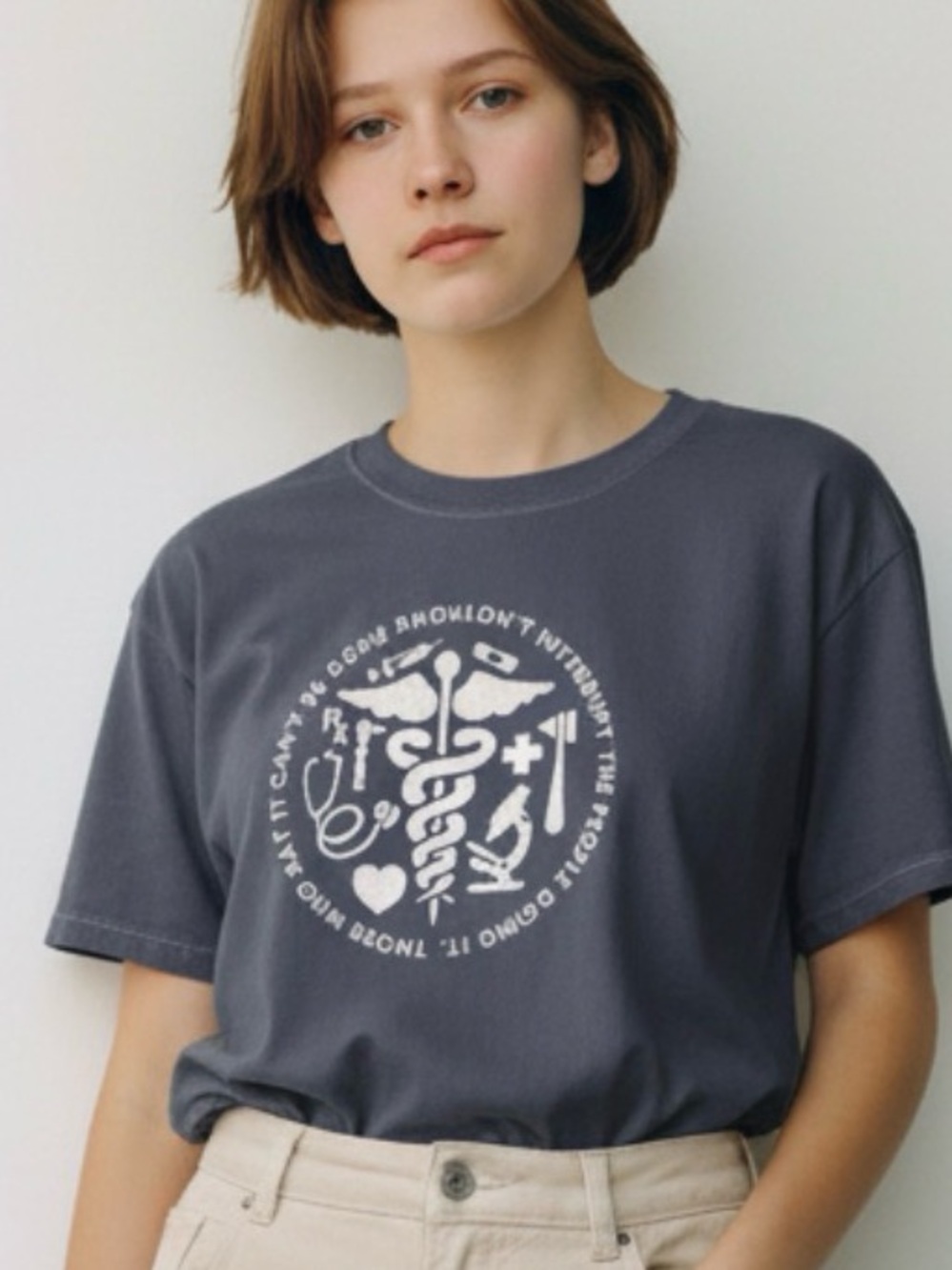 Women's Life is Good XXL navy blue t-shirt